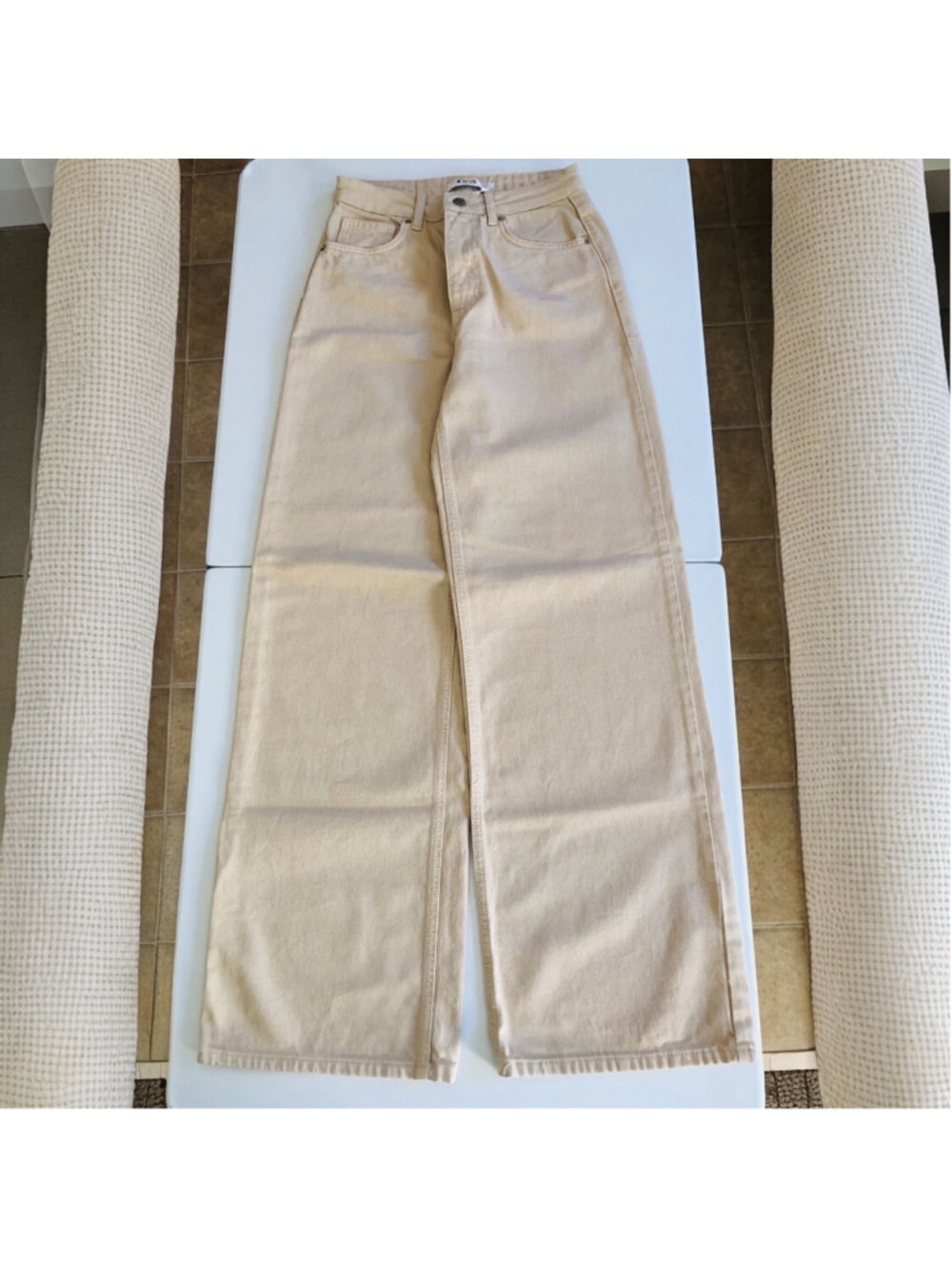 Na-kd High-waist Wide Jeans NWT Cotton Organic Scandinavian Style Size US 4